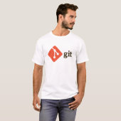 Git authentische Abnutzung T-Shirt (Vorne ganz)