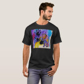 Git Bull Handdruck T-Shirt (Vorne ganz)