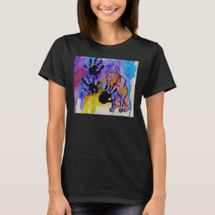 Git Bull Handdruck T-Shirt