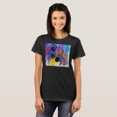 Git Bull Handdruck T-Shirt (Vorne ganz)