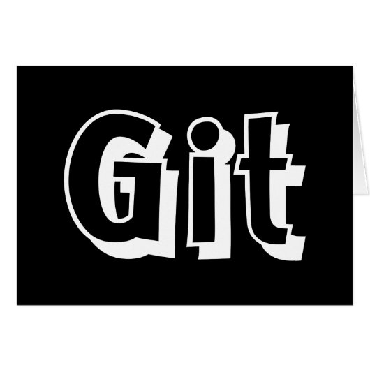 Git Card (Vorderseite (Horizontal))