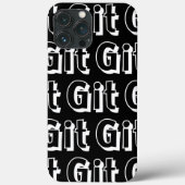 Git Case-Mate iPhone Case (Rückseite)