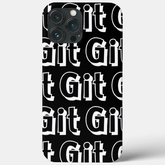 Git Case-Mate iPhone Case (Rückseite)