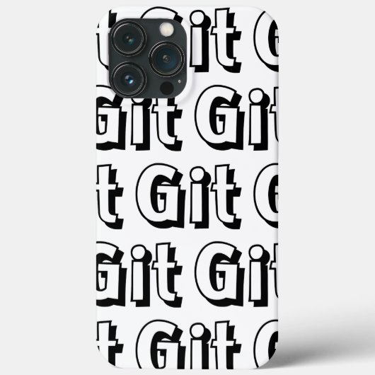 Git Case-Mate iPhone Hülle (Rückseite)