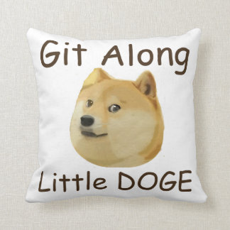 Git entlang kleinem DOGE Kissen