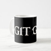 Git GUD Kaffeetasse (Vorderseite Links)