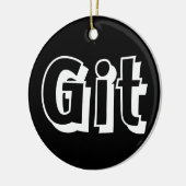 Git Keramik Ornament (Links)