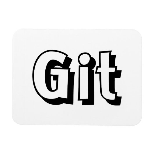 Git Magnet (Horizontal)