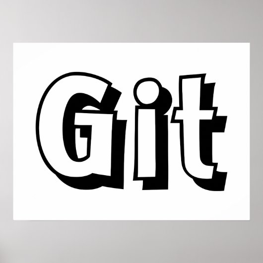 Git Poster (Vorne)