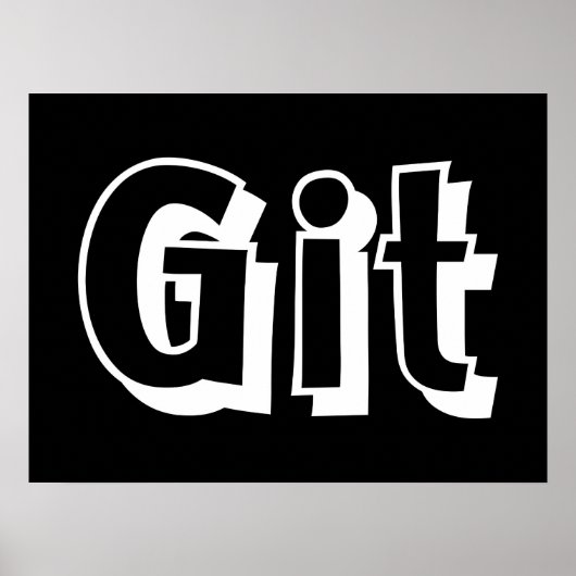 Git Poster (Vorne)