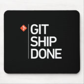 Git Schiff getan Mousepad (Vorne)