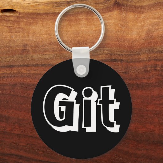 Git Schlüsselanhänger (Vorderseite)
