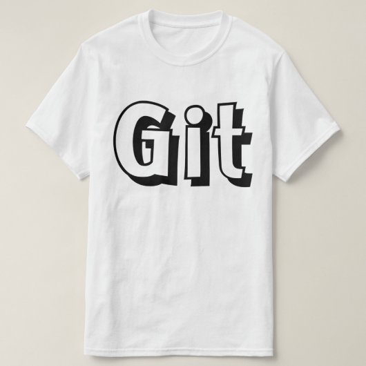 Git T-Shirt (Design vorne)