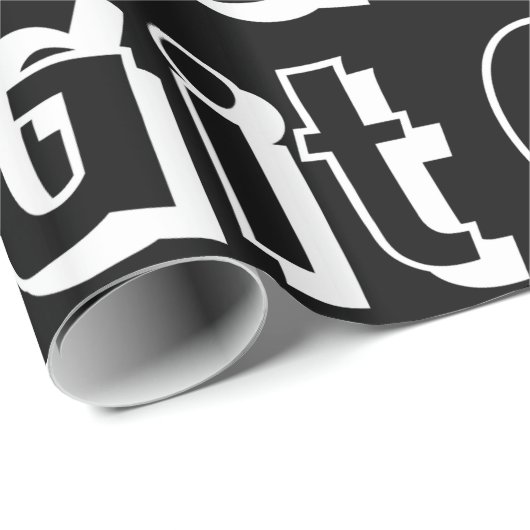 Git Wrapping Paper Geschenkpapier (Rolleneckpunkt)