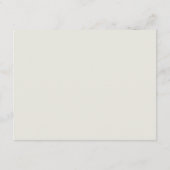 GITA Boho Pastel Rainbow 1st Birthday Time Kapsel Begleitkarte (Rückseite)