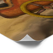 Gita von Mahabharat Poster (Ecke)