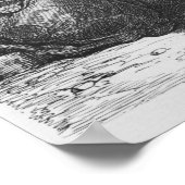 Gitana aus Granada tanzt im Zorongo Poster (Ecke)