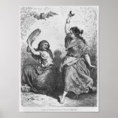 Gitana aus Granada tanzt im Zorongo Poster (Vorne)