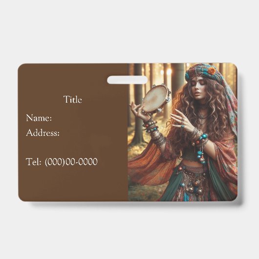 Gitana Ausweis (Vorderseite)