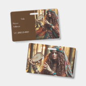 Gitana Ausweis (Vorder- & Rückseite)