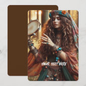 Gitana Feiertagskarte (Vorne/Hinten)