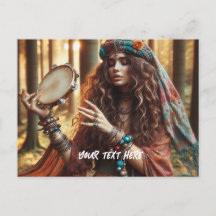 Gitana Holiday Postcard