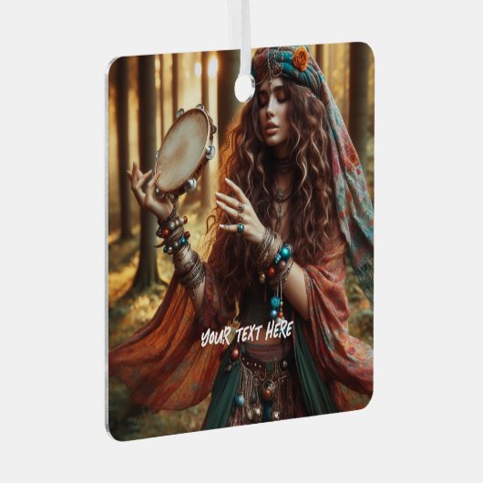 Gitana Ornament Aus Metall (Vorderseite Rechts)