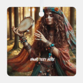 Gitana Ornament Aus Metall (Vorderseite)