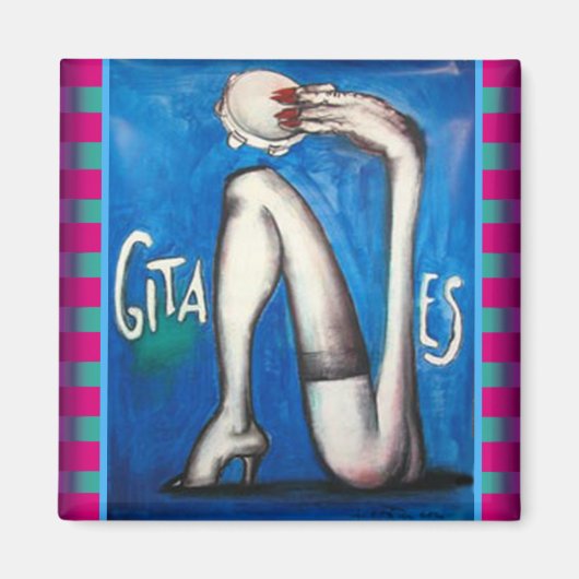 Gitanes Surreal Magnet (Vorne)