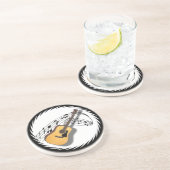 GITAR GETRÄNKEUNTERSETZER (Seite)