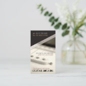 GITAR LIGHT Vertikale Visitenkarte (Stehend Vorderseite)