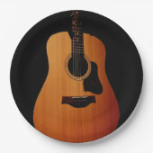 GITAR PAPPTELLER (Vorderseite)