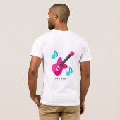 Gitar T-Shirt (Schwarz voll)