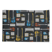 GITAR- UND AMPLIERPATTER KISSENBEZUG (Rückseite)