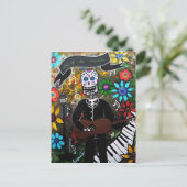 GITARERO POSTKARTE (Stehend Vorderseite)