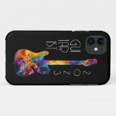 GITARIST 2023 FARBBIGE GITARBEN-GIFT Case-Mate iPhone HÜLLE (Rückseite (Horizontal))