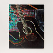 Gitarre 1 16x20 520pc jpcna puzzle (Vertikal)