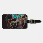 Gitarre 1 cd ltcna gepäckanhänger (Vorderseite horizontal)