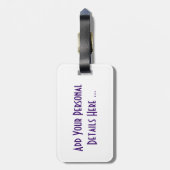 Gitarre 1 cd ltcnm gepäckanhänger (Rückseite vertikal)