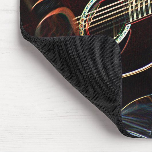 Gitarre 1 MP Lichtbogen5 Mousepad (Ecke)