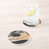 GITARRE 1 SANDSTEIN UNTERSETZER (Seite)