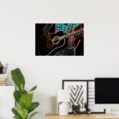 Gitarre 1 wapcn poster (Heimbüro)