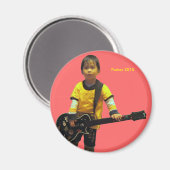 Gitarre 2010 magnet (Vorderseite/Rückseite)