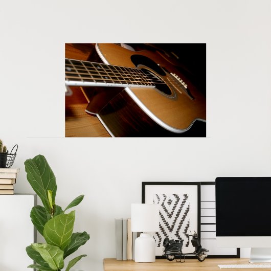 Gitarre 2 poster (Heimbüro)