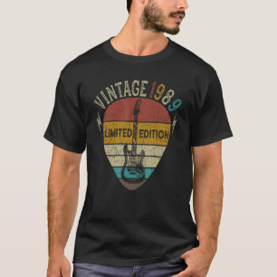 Gitarre 33 Jahre Vintag 1989 1 T-Shirt