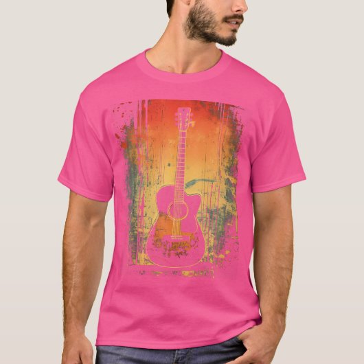Gitarre 34 T-Shirt (Vorderseite)