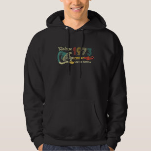 Gitarre 49 Jahre Vintag 1973 Hoodie