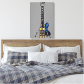 Gitarre 4 16x24 (40x60cm) waccna leinwanddruck (Insitu (Schlafzimmer))