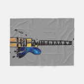 Gitarre 4 fbcna fleecedecke (Vorderseite (Horizontal))
