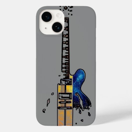 Gitarre 4 iphm Case-Mate iPhone hülle (Rückseite)